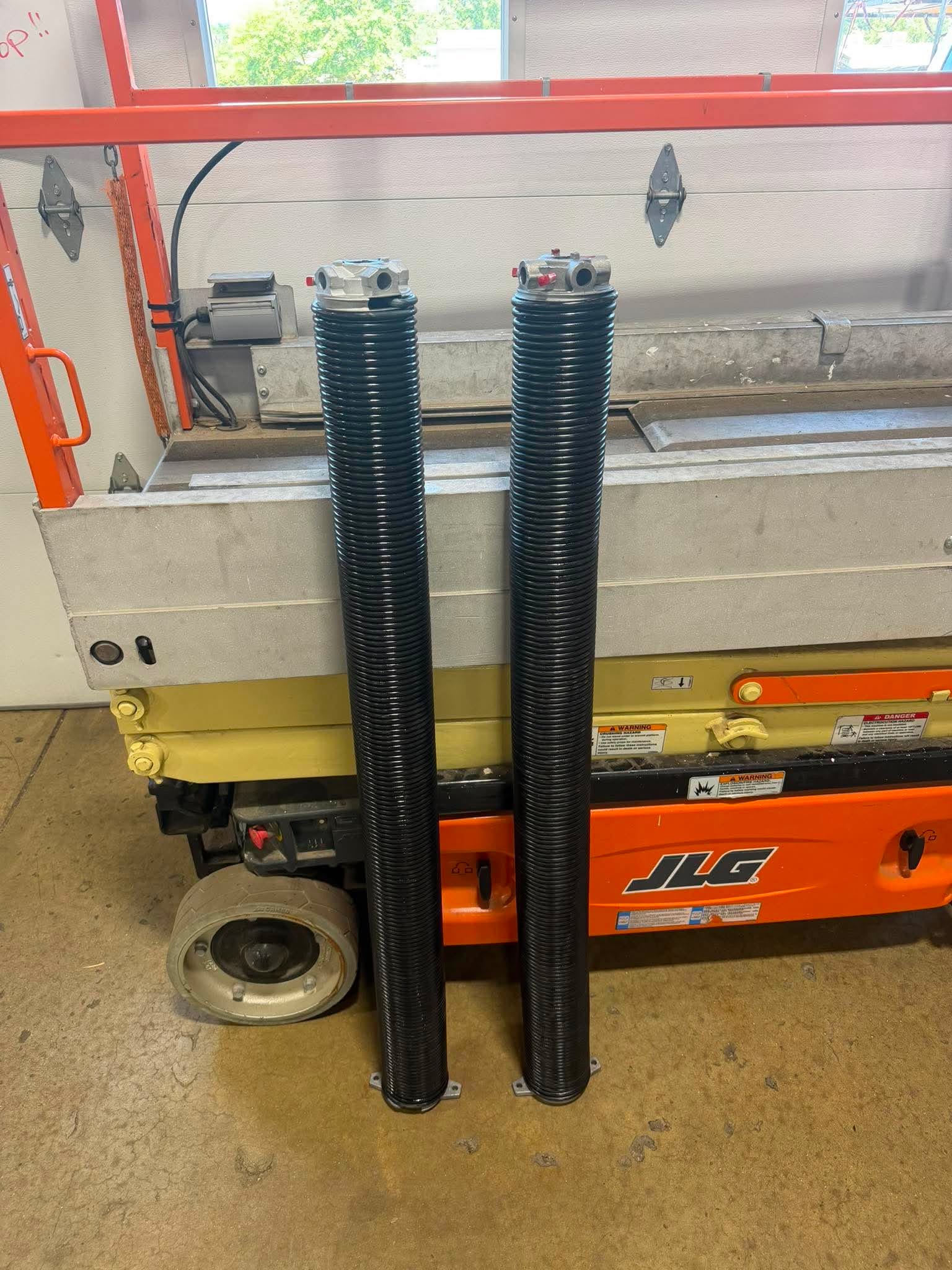 High cycle commercial garage door springs